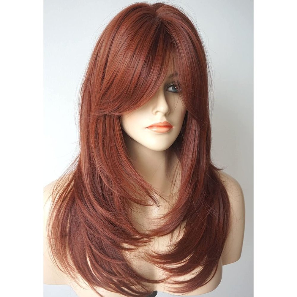 Long Layered Shoulder Length wig